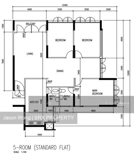 Blk 54 New Upper Changi Road (Bedok), HDB 5 Rooms #241939441